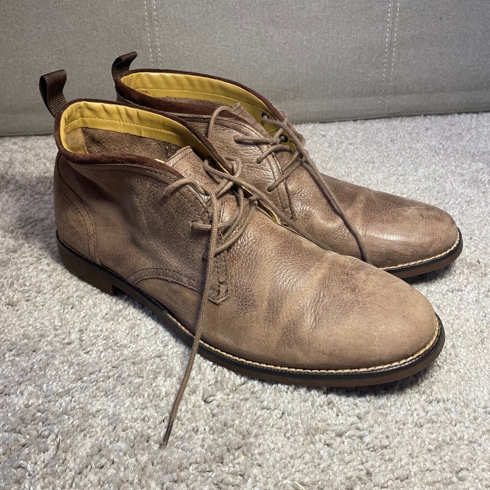 Cole Haan Leather Chukkas